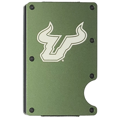 South Florida Bulls Aluminum RFID Cardholder - Arm