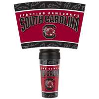 South Carolina Gamecocks 16oz Plastic Travel Mug