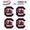 South Carolina Gamecocks Logo Decal Sheet - 4 Decals