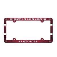South Carolina Gamecocks Plastic License Plate Frame