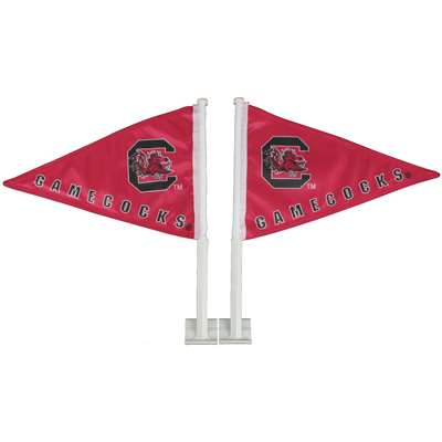 South Carolina Gamecocks Premium Car Flag - Set of 2