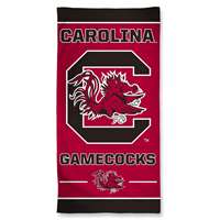 South Carolina Gamecocks Cotton Fiber Beach Towel
