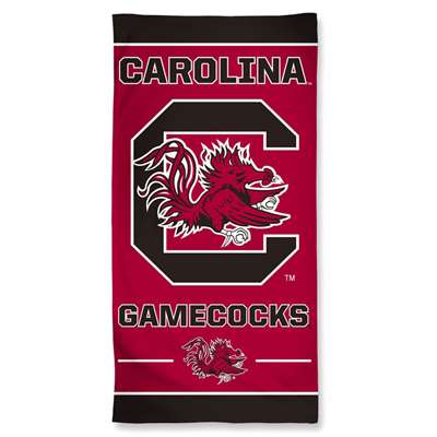 South Carolina Gamecocks Cotton Fiber Beach Towel
