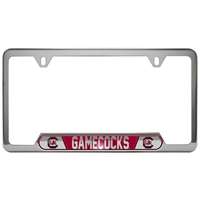 South Carolina Gamecocks Stainless Steel License Plate Frame