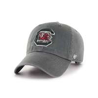South Carolina Gamecocks 47 Brand Clean Up Adjustable Hat - Charcoal