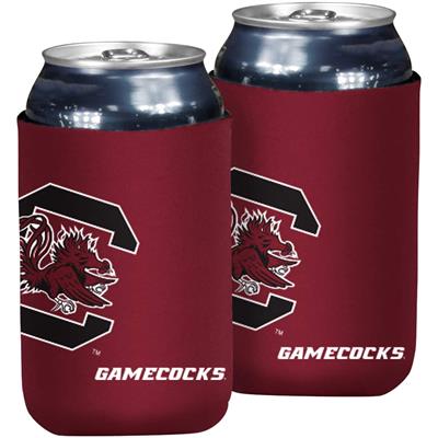 South Carolina Gamecocks Oversized Logo Flat Coozi