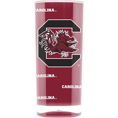 South Carolina Gamecocks Acrylic Square Tumbler Glass - 16 oz