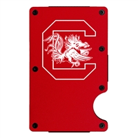 South Carolina Gamecocks Aluminum RFID Cardholder