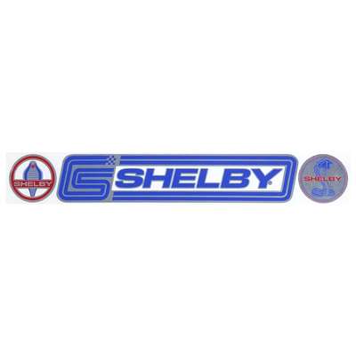 Carroll Shelby Metallic Transfer Decal