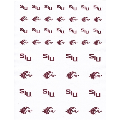 Southern Illinois Salukis Small Sticker Sheet - 2 Sheets