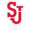 Saint John's Red Storm Transfer Decal - Dad