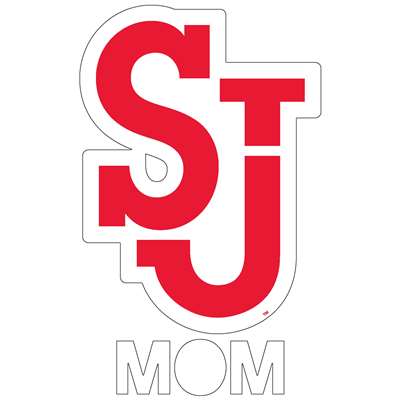 Saint John's Red Storm Transfer Decal - Mom