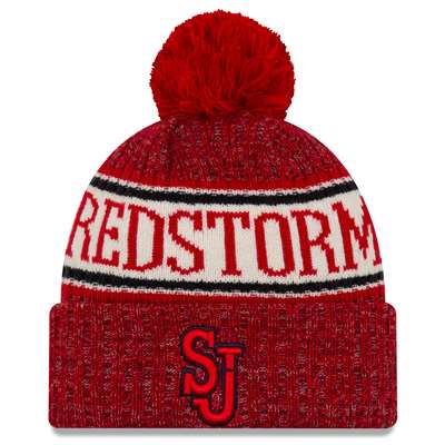 St. John's Red Storm New Era Sport Knit Beanie