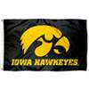 Iowa Hawkeyes 3' x 5' Flag - Black
