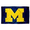 Michigan Wolverines 3' x 5' Flag - Navy