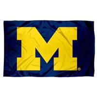 Michigan Wolverines 3' x 5' Flag - Navy