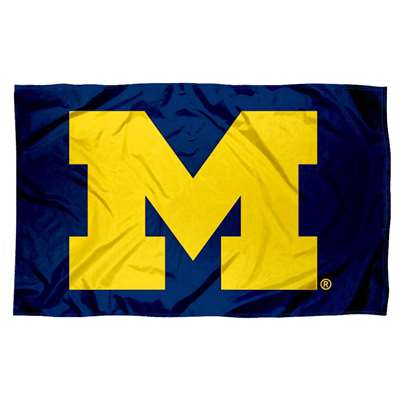 Michigan Wolverines 3' x 5' Flag - Navy