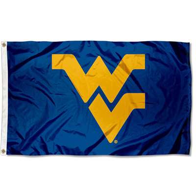 West Virginia Mountaineers 3' x 5' Flag - Navy