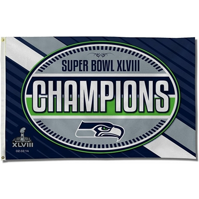 NFL 2014 Super Bowl XLVIII Champions 3' x 5' Flag