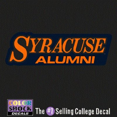 Syracuse Orange Decal - Syracuse Over Alumni