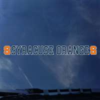 Syracuse Orange Automotive Transfer Decal Strip