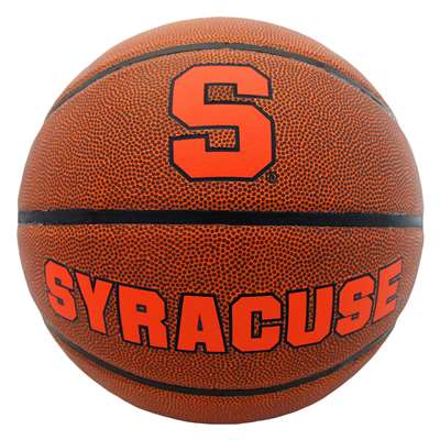 Syracuse Orange Men's Composite Leather Indoor/Outdoor Basketball