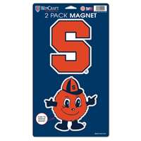 Syracuse Orange 2-Pack Magnet Sheet