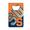 Syracuse Orange Steel Credit Card Bottle Opener