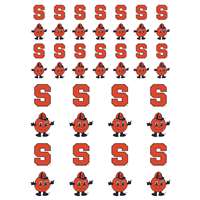 Syracuse Orange Small Sticker Sheet - 2 Sheets