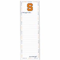 Syracuse Orange Magnetic To Do List Pad