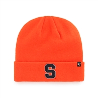 Syracuse Orange 47 Brand Raised Cuff Knit Beanie - Orange