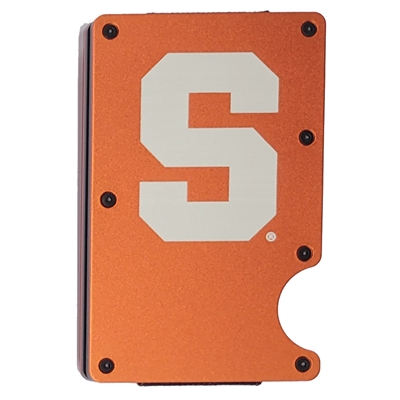 Syracuse Orange Aluminum RFID Cardholder - Orange