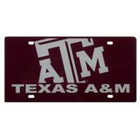 Texas A&M Aggies Full Color Mega Inlay License Plate