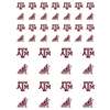 Texas A&M Aggies Small Sticker Sheet - 2 Sheets