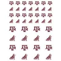 Texas A&M Aggies Small Sticker Sheet - 2 Sheets