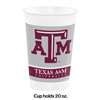 Be ready for game day! Cheer on your favorite college team with these full color party cups. This set of 8 (20 oz) cups are a high quality addition to any gathering.