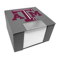 Texas A&M Aggies Leather Memo Cube Holder
