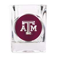 Texas A&M Aggies Shot Glass - Metal Logo
