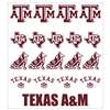 Texas A&M Aggies Multi-Purpose Vinyl Sticker Sheet