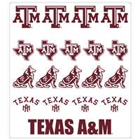 Texas A&M Aggies Multi-Purpose Vinyl Sticker Sheet