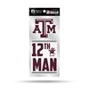 Texas A&M Aggies Double Up Die Cut Decal Set