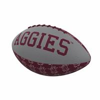 Texas A&M Aggies Rubber Repeating Football