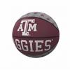 Texas A&M Aggies Mini Rubber Repeating Basketball