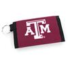 Texas A&M Aggies Nylon Wallet Keychain