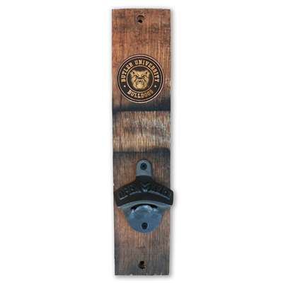 Butler Bulldogs Barrel Stave Wall Mount Bottle Opener