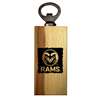 Colorado State Rams Wooden Bottle Opener