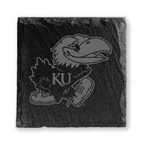 Kansas Jayhawks Slate Coasters - Set of 4