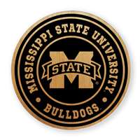 Mississippi State Bulldogs Alderwood Coasters - Set of 4