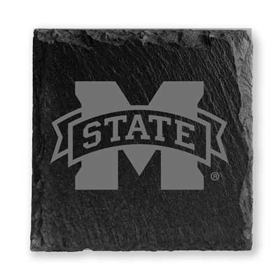 Mississippi State Bulldogs Slate Coasters - Set of 4