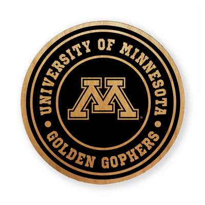 Minnesota Golden Gophers Alderwood Coasters - Set of 4